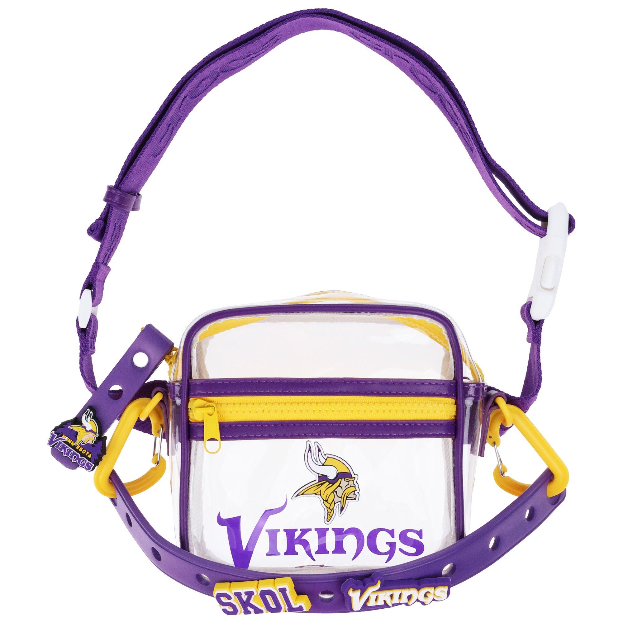 Crocs x NFL Minnesota Vikings Stadium Bag - PURPLE/YELLOW
